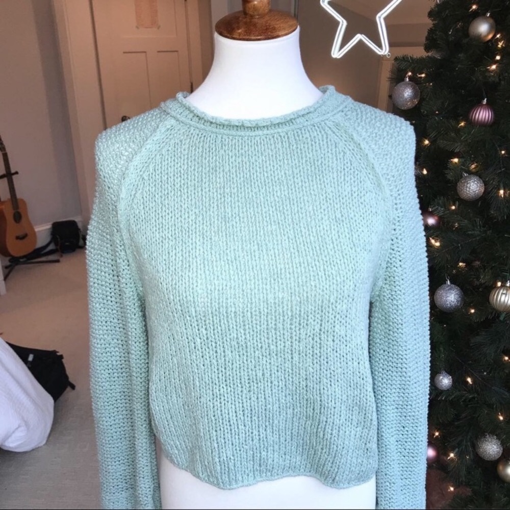open back free people sweater!!